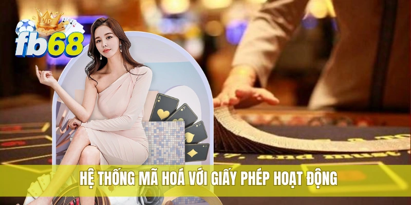 FB68 14 Hệ thống mã hoá với giấy phép hoạt động